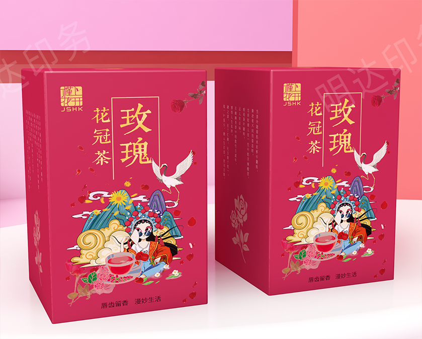 琼海玫瑰花茶伴手礼盒